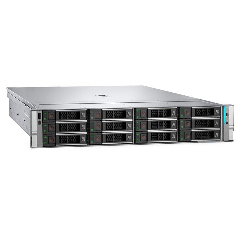 Dell Poweredge Emea_Per570_Spl2 2U 1X Xeon 6511P 12X3.5'' 2X960Gb Ssd1X32Gb 2X1100W 3 Yil Yeri̇nde Garanti̇