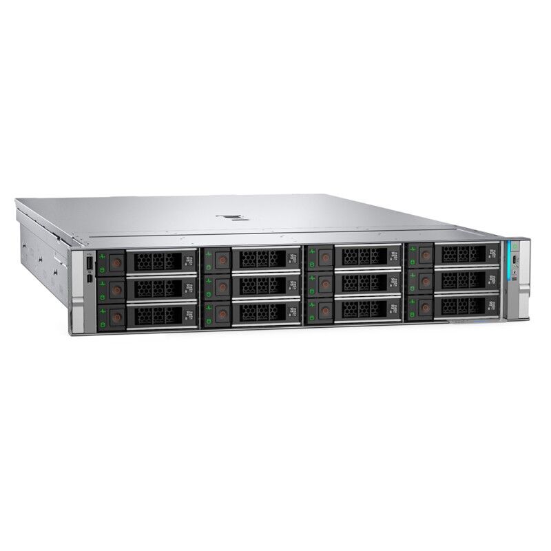 Dell Poweredge Emea_Per570_Spl2 2U 1X Xeon 6511P 12X3.5'' 2X960Gb Ssd1X32Gb 2X1100W 3 Yil Yeri̇nde Garanti̇