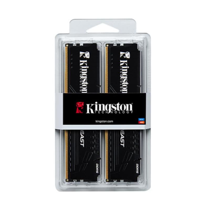 16 Gb (2X8Gb) Ddr5 5600Mhz Kingston Beast Black Cl36 Dt Kf556C36Bbek2/16Tr
