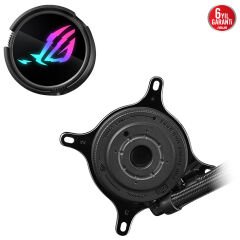 Asus Rog Strix Lc Iii 360 360Mm Lga1700/Am5 Soket Argb Aura Sync Rgb Sivi Soğutma