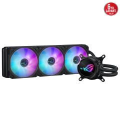 Asus Rog Strix Lc Iii 360 360Mm Lga1700/Am5 Soket Argb Aura Sync Rgb Sivi Soğutma