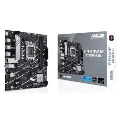 Asus Prime B760M-R D4 Ddr4 5333Mhz 1Xhdmi 2Xm.2 Usb 3.2 Matx 1700P (12. / 13. Ve 14. Nesi̇l İşlemci̇ İle Uyumlu)