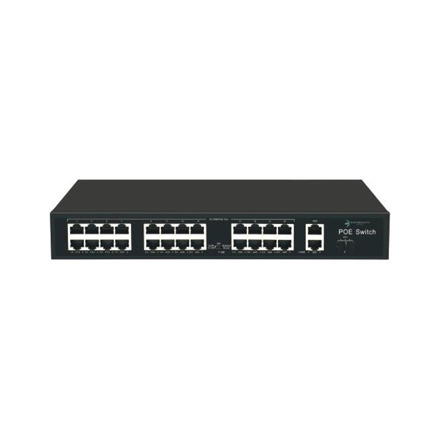 Ods Ods-24P2U1S-300 24 Port 10/100 24 Port Poe 2Xge Uplink + 1 Sfp 300W Yonetilemez Switch