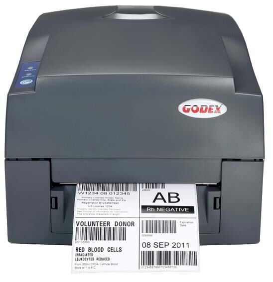 Godex G500 203Dpi Termal Transfer Usb+Seri̇+Ethernet Barkod Yazici (Ri̇bonlu Kullanim)