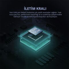 Aukey Pa-B1L-Wh 30W Omni̇a Ii Mi̇ni̇ Gan Type-C Pd Şarj Adaptörü