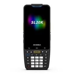 M3 Mobile Sl20K X/W 2D Karekod Andr.13 4Gb/64Gb 13Mp Wifi+Bluet. 4'' Tuşlu Ekran El Termi̇nali̇ (Kilif+E.koruyucu)