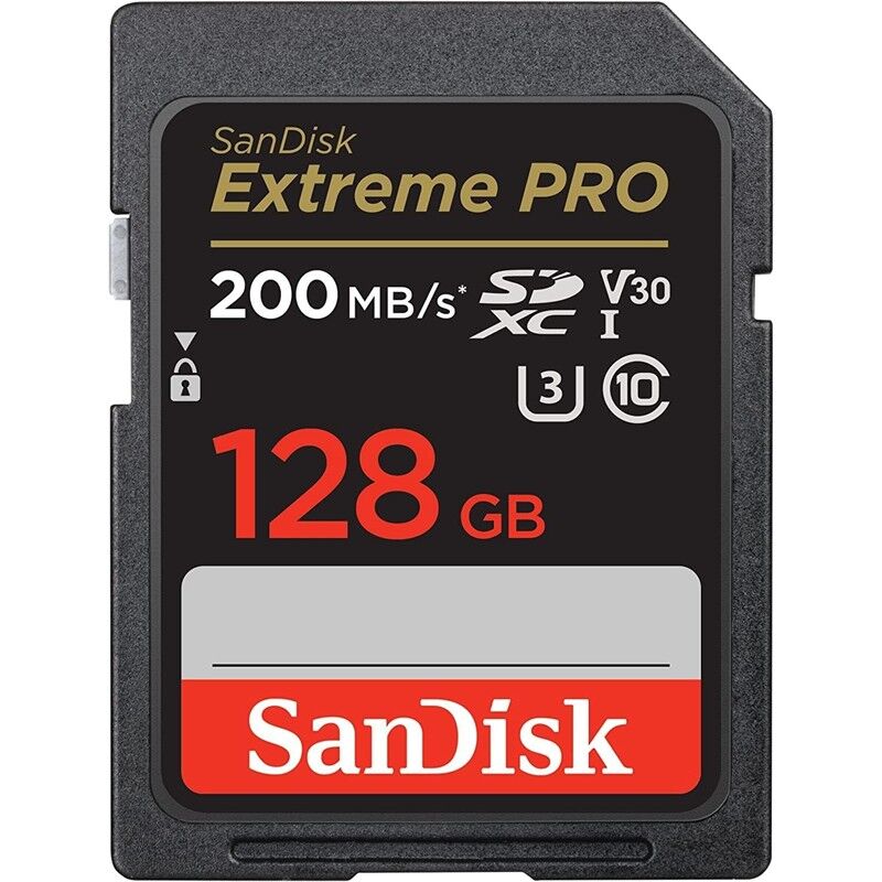 128Gb Sandisk Extreme Pro Sdcx Uhs-I Sdsdxxd-128G-Gn4In