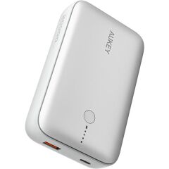 Aukey Pb-Y57-Wh 22.5W 20000 Mah Pd Qc3.0 Type-C Usb-A Powerbank