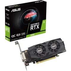 Asus Rtx3050-O6G-Lp-Brk Rtx3050 6Gb Gddr6 128Bit Dvi/Dp/Hdmi Pci-E 4.0