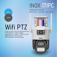 Inox 17 3+3 Mp Dual Lens 2560 × 1440 Wifi Ip65 Wifi Kamera