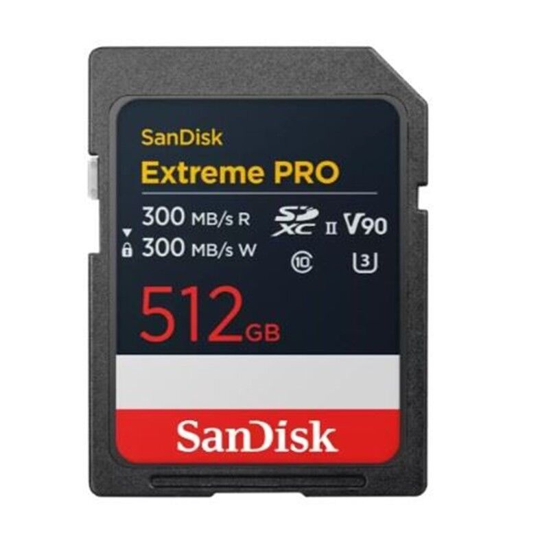512Gb Sandisk Extreme Pro Sdxc Uhsii V90 Sdsdxdm-512G-Gn4In