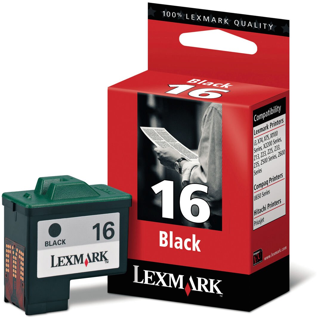 Lexmark 10N0016E Siyah Kartus No:16