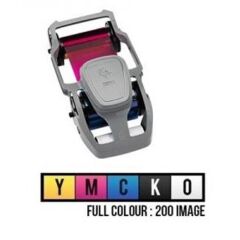 Zebra 800300-250Em Zc100/Zc300 Uyumlu Tek Yüz 200 Baski Renkli̇ Ri̇bon