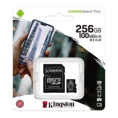 256 Gb Kingston Canvas Select Plus Micro Sd Card Cl10 Sdcs2/256Gb