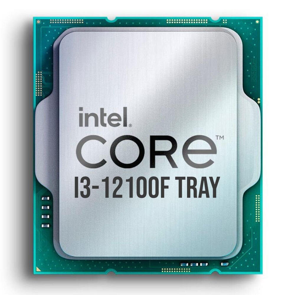 Intel Alder Lake I3-12100F 3.30Ghz 12Mb 1700P Tray İşlemci̇