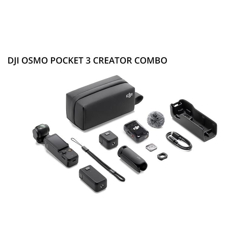 Dji Osmo Pocket 3 Creator Combo (Resmi Dist Garantili)
