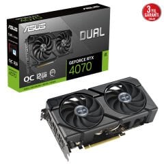 Asus Dual-Rtx4070-O12Gd6-Evo Rtx4070 12Gb Gddr6 192Bit 3Xdp/1Xhdmi
