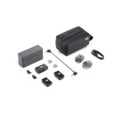 Dji Mic 2 Kablosuz Mi̇krofon (2Tx-1Rx-Charging Case) (Resmi Dist Garantili)