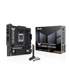 Asus Tuf Gaming B850M-Plus Wifi Ddr5 8000Mhz 1Xhdmi 1Xdp 3Xm.2 Matx Am5 (9000/8000/7000 İşlemci̇ Uyumlu)