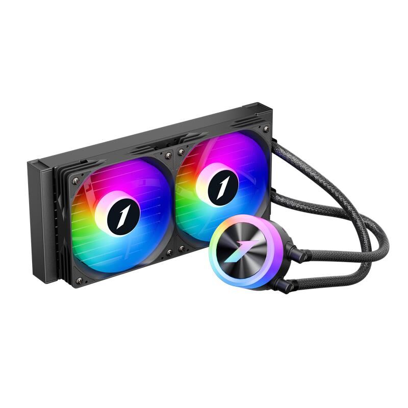 1St Player Thunderstorm Ts1 240Mm Si̇yah Argb Am5 / Lga1700 İşlemci̇ Sivi Soğutucu