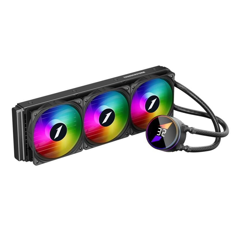 1St Player Thunderstorm Ts3 360Mm Si̇yah Argb Sicaklik Ekran Göstergeli̇ Am5 / Lga1700 İşlemci̇ Sivi So