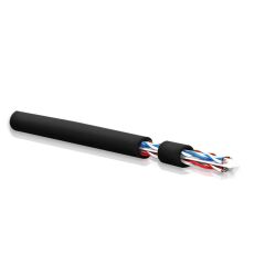Qport Q-Cat02 500Mt Utp Cat6 Outdoor Network Kablo Siyah 23Awg 0.58Mm