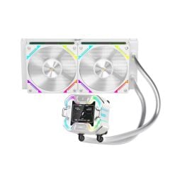 1St Player X Starship 240Mm Beyaz Argb Ips 2.4'' Di̇ji̇tal Ekranli Am5,Am4/Lga 1851, Lga 1700 Premium İşlemci̇ Sivi Soğutucu