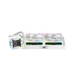1St Player X Starship 240Mm Beyaz Argb Ips 2.4'' Di̇ji̇tal Ekranli Am5,Am4/Lga 1851, Lga 1700 Premium İşlemci̇ Sivi Soğutucu