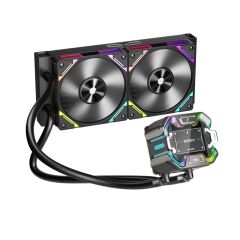 1St Player X Starship 240Mm Si̇yah Argb Ips 2.4'' Di̇ji̇tal Ekranli Am5,Am4 / Lga1851, Lg 1700 Premium İşlemci̇ Sivi Soğutucu