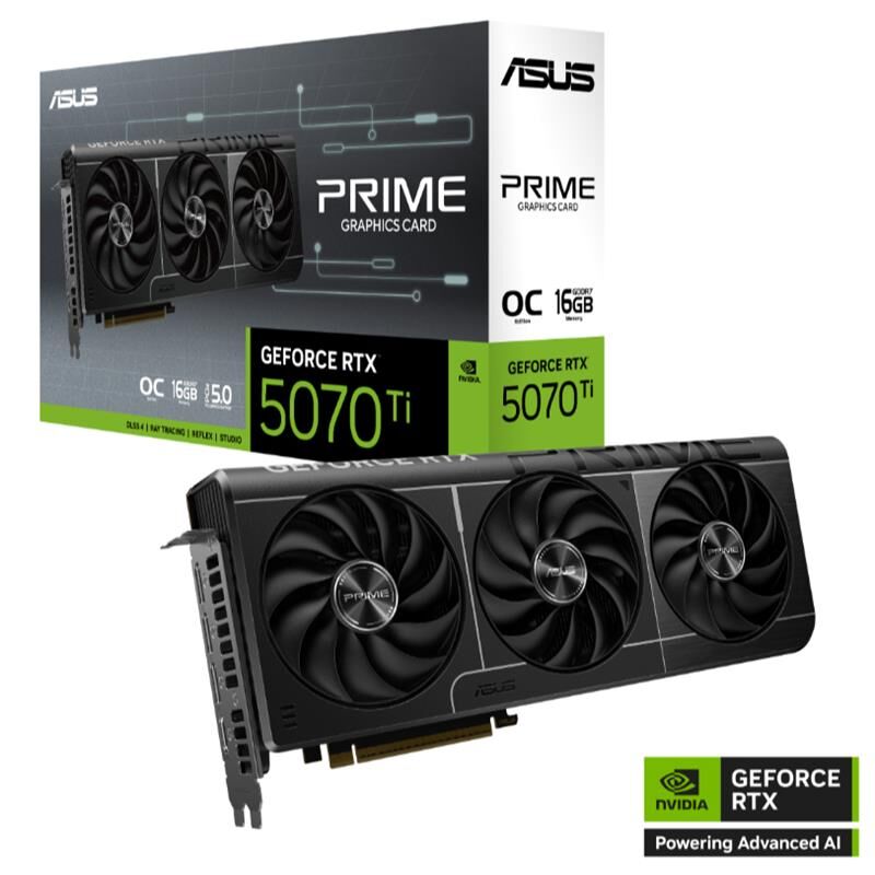 Asus Geforce Prime-Rtx5070Ti-O16G 16Gb Gddr7 256Bit 1Xhdmi 3Xdp Ekran Karti
