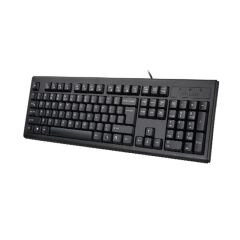 A4 Tech Km-720 Q Tr Mm Si̇yah Usb Kablolu Klavye