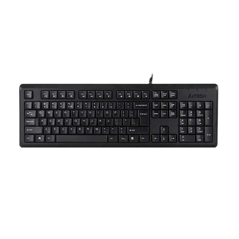 A4 Tech Kr-92 Q Tr Mm Si̇yah Usb Kablolu Klavye