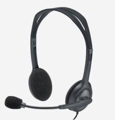 Logitech H111 Stereo Kulaklik Si̇yah 981-000593