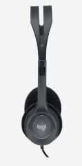 Logitech H111 Stereo Kulaklik Si̇yah 981-000593
