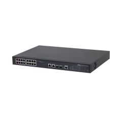 Dahua Pfs4218-16Et-240-V2 16 Port 10/100/1000 16 Port Poe Yonetilemez Rack Mount Switch