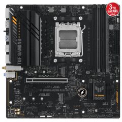 Asus Tuf Gaming A620M-Plus Wifi Ddr5 6400Mhz 1Xhdmi 2Xdp 2Xm.2 Usb 3.2 Matx Am5 (Amd Am5 7000 Seri̇si̇ İşlemci̇ Uyumlu)