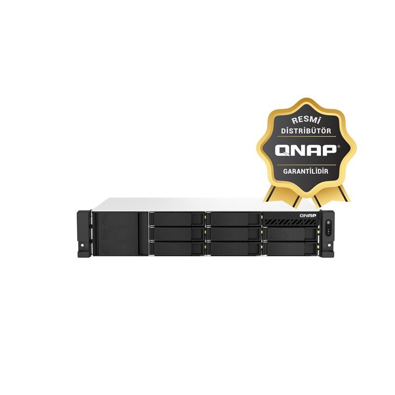 Qnap Ts-873Aeu-Rp-4G Ram 8 Hdd Yuvali Rack Nas (Resmi̇ Di̇stri̇bütör Garanti̇li̇)
