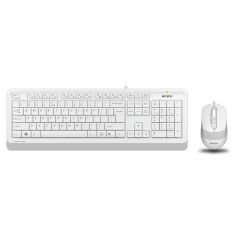 A4 Tech F1010 Kablolu Usb Standart Beyaz Q Klavye+Mouse