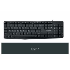 Iromx Sk10X Tr Kablolu Standart Si̇yah Q Klavye