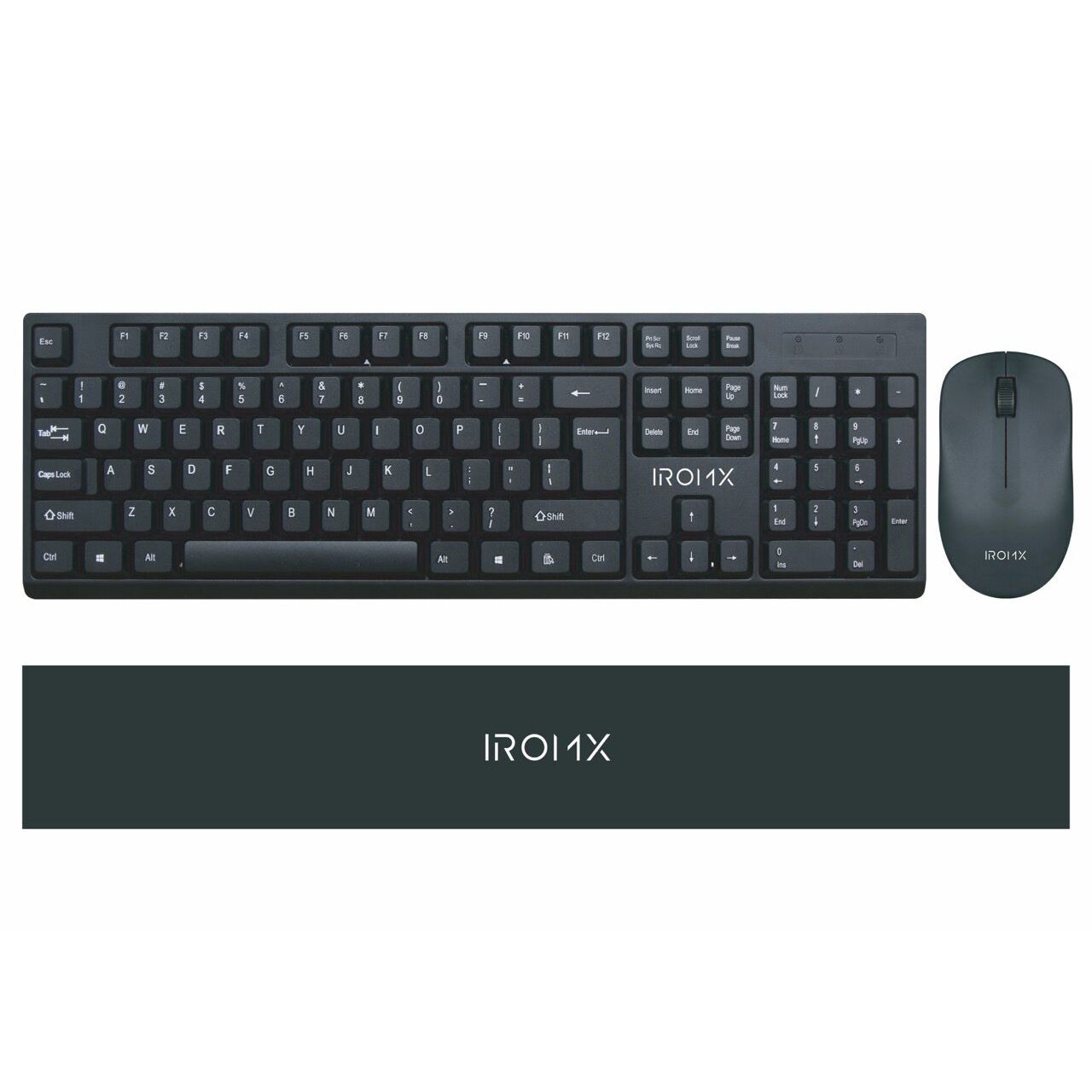 Iromx Sw20C Tr Kablosuz Standart Si̇yah Q Klavye+Mouse