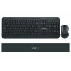 Iromx Swm30C Tr Kablosuz Multi̇medya Si̇yah Q Klavye+Mouse