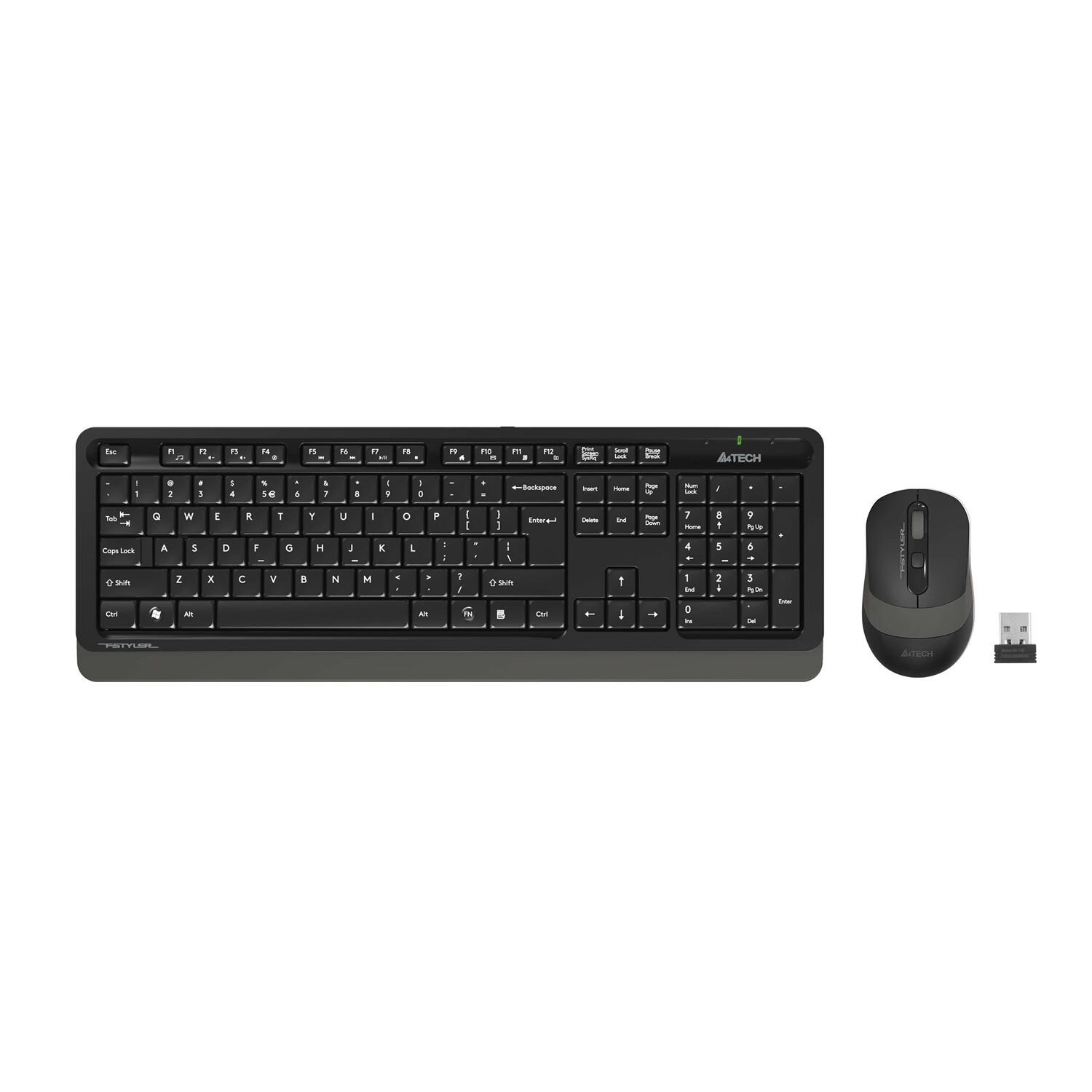 A4 Tech Fg1010 Kablosuz Standart Gri̇ Q Klavye+Mouse