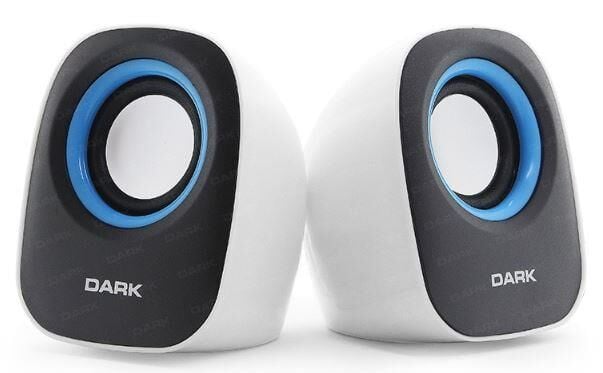 Dark Dk-Ac-Sp100 1+1 Multimedya Usb Speaker Beyaz