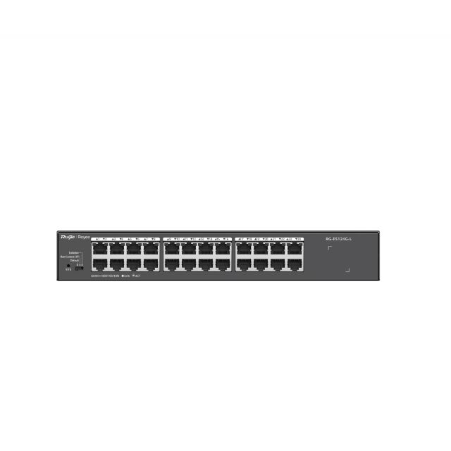 Ruijie Reyee Rg-Es124G-L 24 Port 10/100/1000 Yonetilemez Rack Mount Switch Metal Kasa