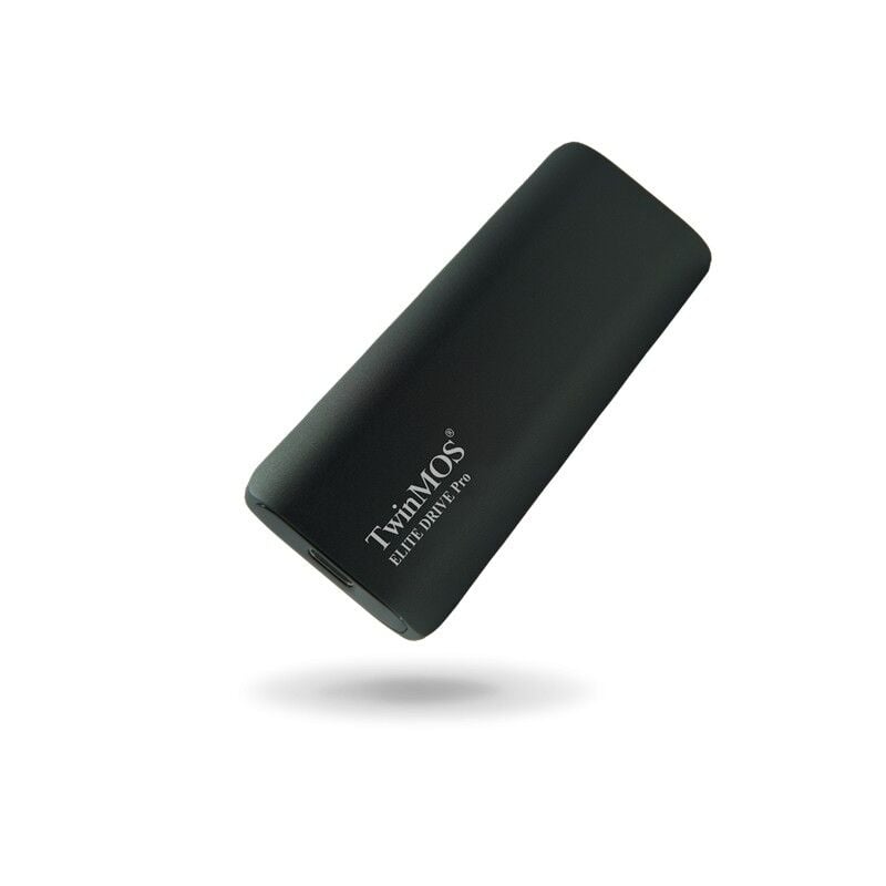2 Tb Twinmos Ext Ssd Elite Drive Pro (1100-1050Mb/S) Type-C/Usb Dark Gray Pssd2Tbedp