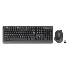 A4 Tech Fg1035 Gri̇ Q Mm 2.4G Kablosuz Klavye Mouse Set