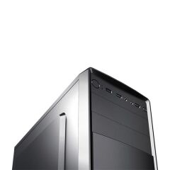 Vento Vs120S 300W 1X9Cm Arka + 1X12Cm Ön Atx 2Xusb2.0/1Xusb3.0 1Xaudio Si̇yah Kasa