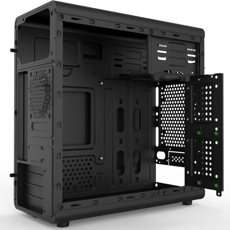 Vento Cio_Tml117 400W 3X8Cm Fan Micro Atx 2Xusb2.0/1Xusb3.0 Si̇yah Kasa
