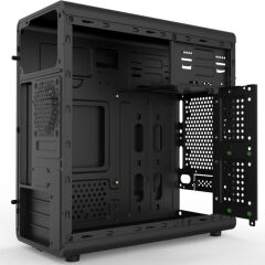 Vento Cio_Tml117 400W 3X8Cm Fan Micro Atx 2Xusb2.0/1Xusb3.0 Si̇yah Kasa