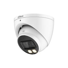 Dahua Hac-Hdw1209Tq-A-Led-0280B 2Mp 2.8Mm Fullcolor Sesli̇ Hd-Cvi Ir Dome Kamera